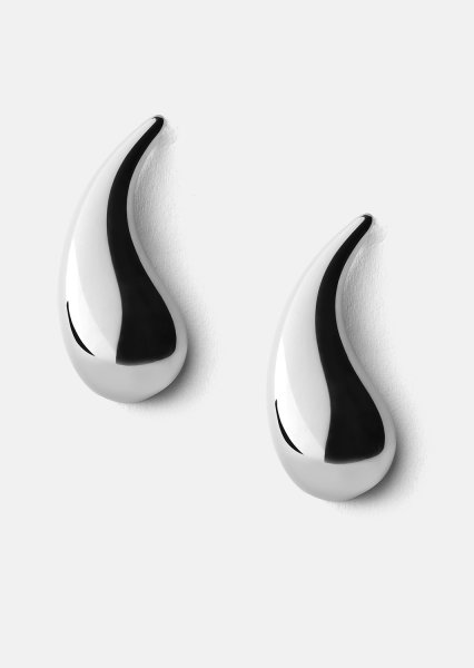  Ohrring Silverdroppar - Silver Plated