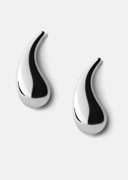  Ohrring Silverdroppar - Silver Plated