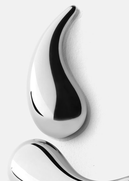  Ohrring Silverdroppar - Silver Plated