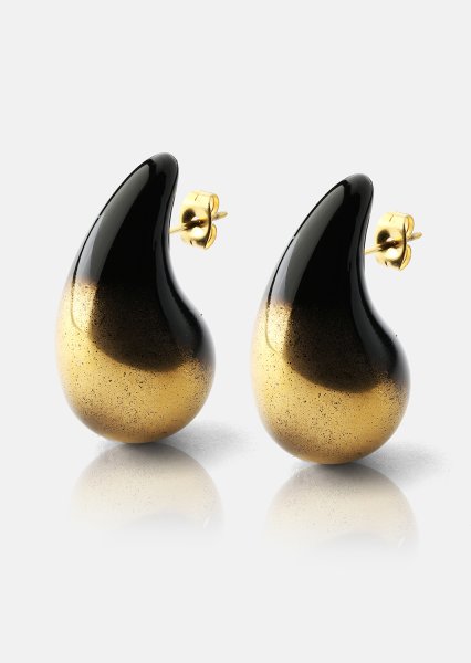 Ohrringe Verdé Glow – 18k Gold Plated