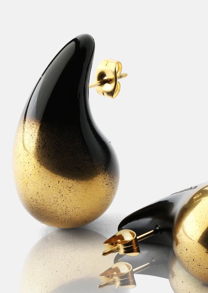 Ohrringe Verdé Glow – 18k Gold Plated