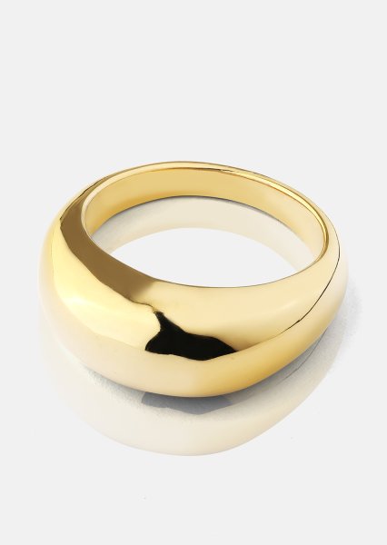 Golden Bold Ring - 18K Vergoldet
