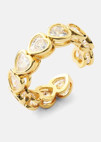 Ring Heartfelt Love- 18k Vergoldet