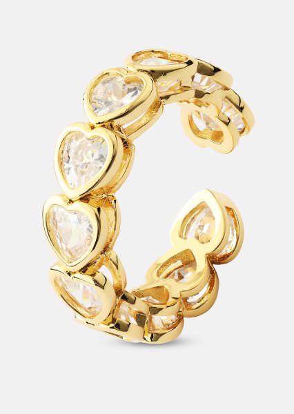 Ring Heartfelt Love- 18k Vergoldet