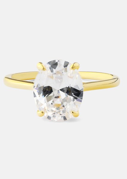 Ring Clarity - 18k Vergoldet