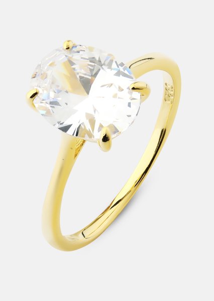 Ring Clarity - 18k Vergoldet