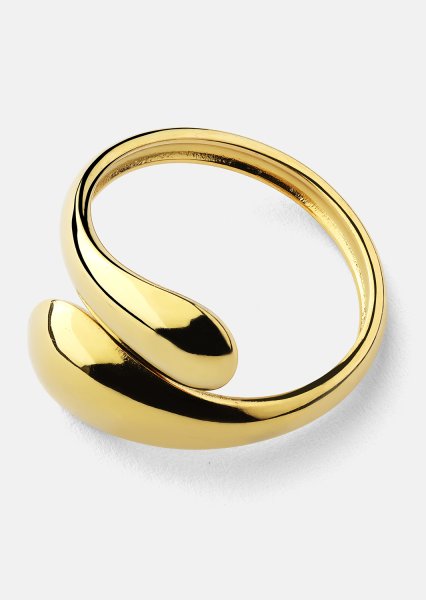 Ring Bold Drops - 18k vergoldet