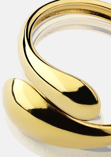 Ring Bold Drops - 18k vergoldet