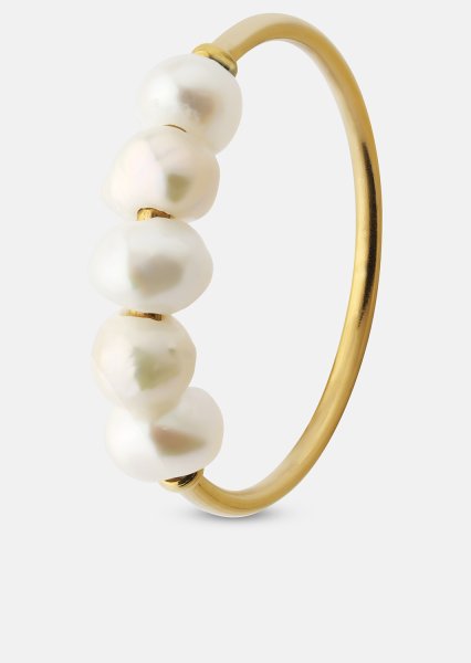 Ring Perla - 18k vergoldet