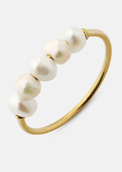 Ring Perla - 18k vergoldet
