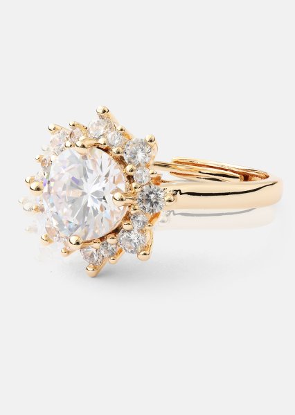 Ring Soleil - Rose Vergoldet