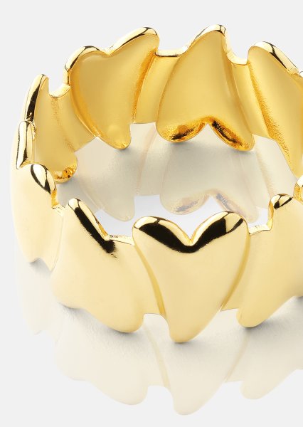 Ring Heartglow - 18k Vergoldet