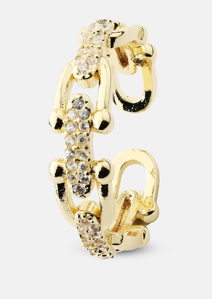 Ring Link Luxe - 18k Vergoldet
