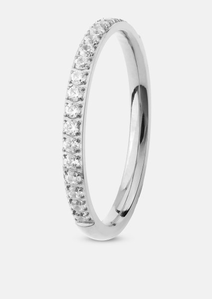 Ring Gloomy - Versilbert