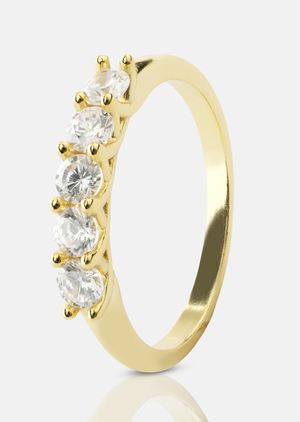 Ring Glowfly - 18k Vergoldet