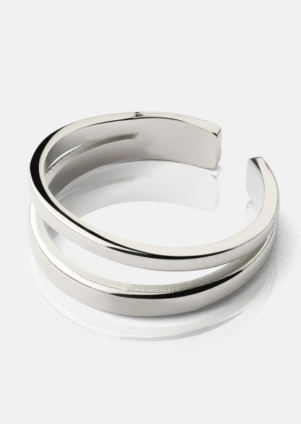 Apertura Ring - Versilbert