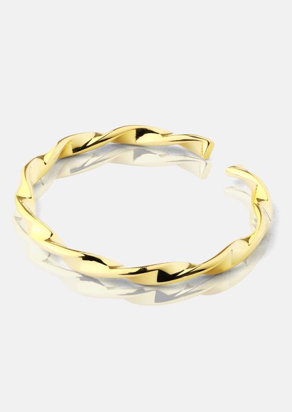 Ring Twist Whisper- 18k Vergoldet