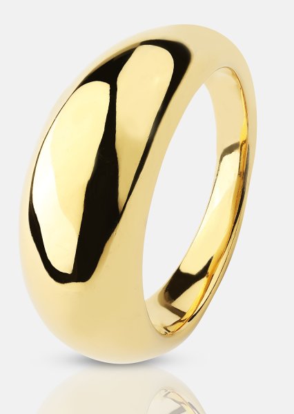 Ring Dome - 18k Vergoldet