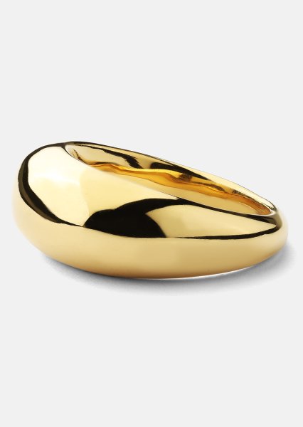 Ring Dome - 18k Vergoldet