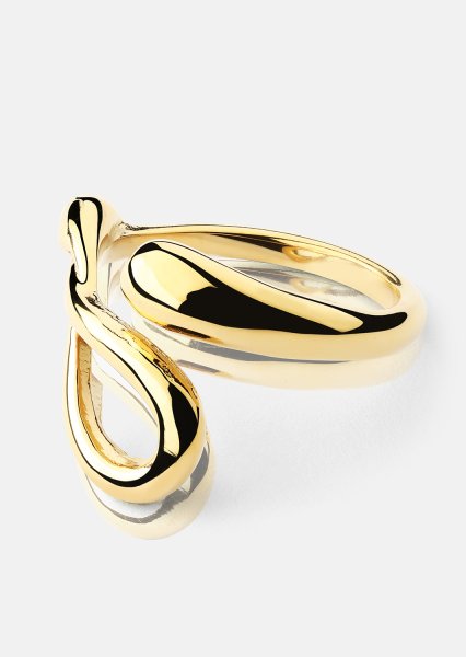 Ring Loop - 18k Vergoldet