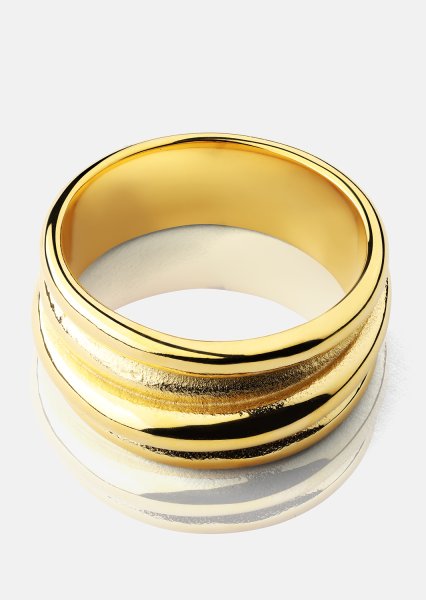 Ring Aurora Bold - 18K Vergoldet