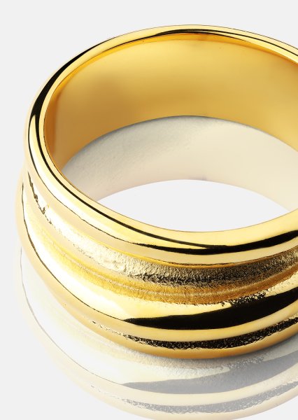 Ring Aurora Bold - 18K Vergoldet