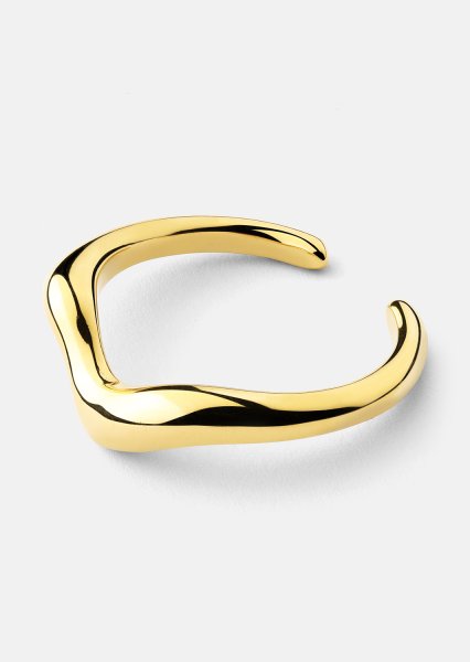 Ring Flow - 18k vergoldet