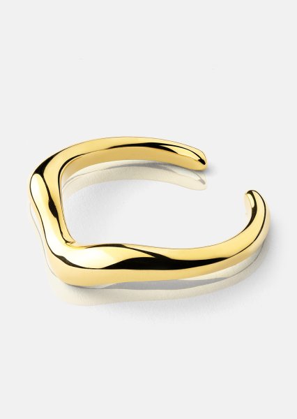 Ring Flow - 18k vergoldet