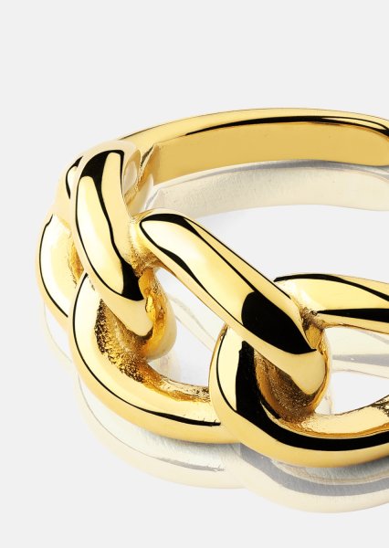 Ring Golden Link - 18K Vergoldet