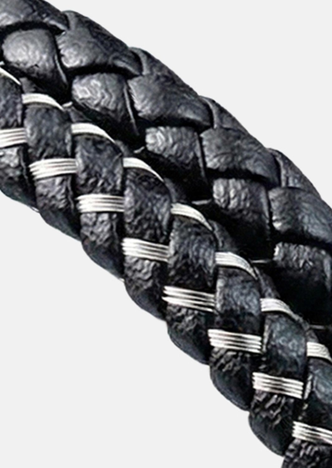 Lederarmband Shadow Weave