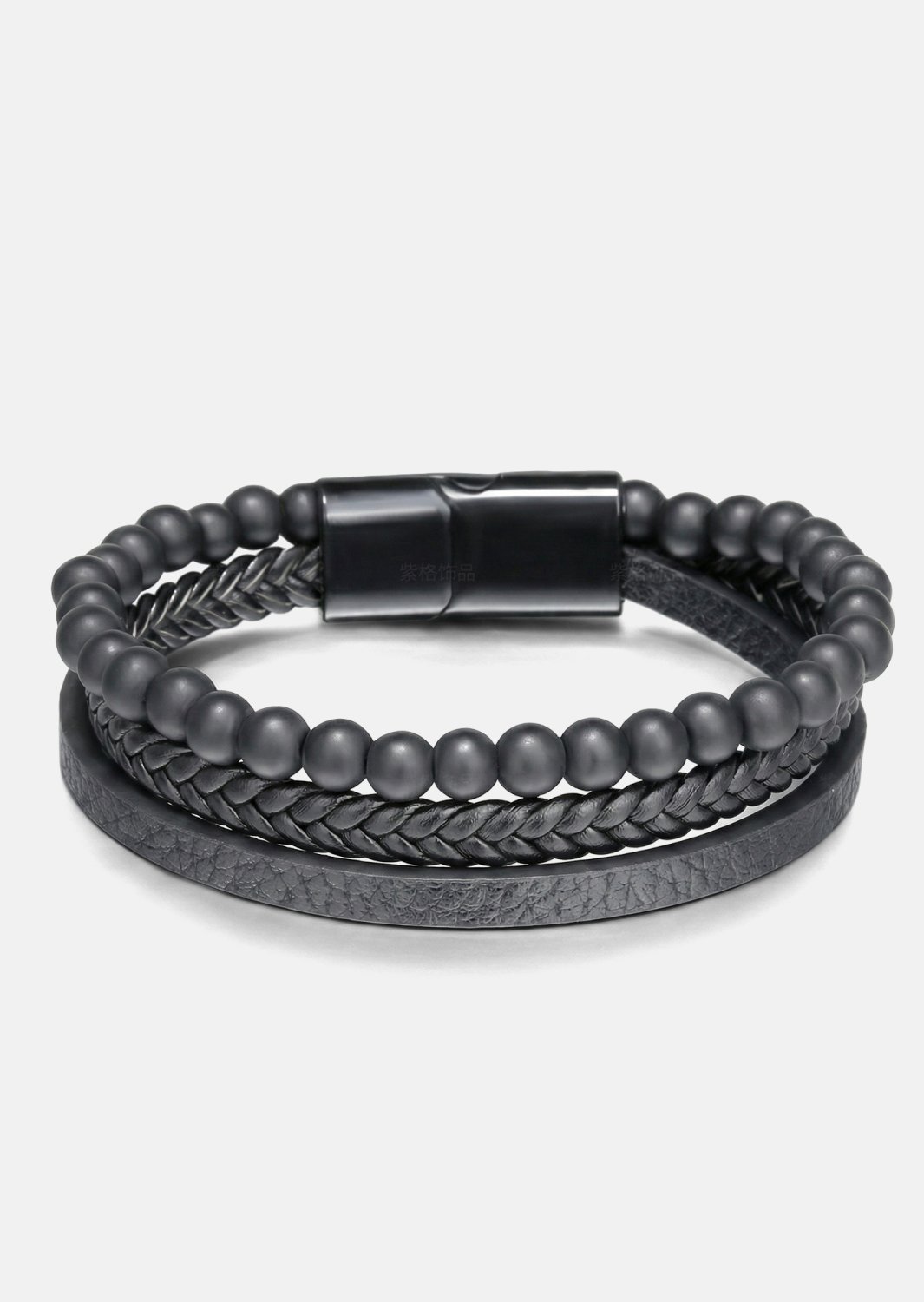 Lederarmband Raven Forge