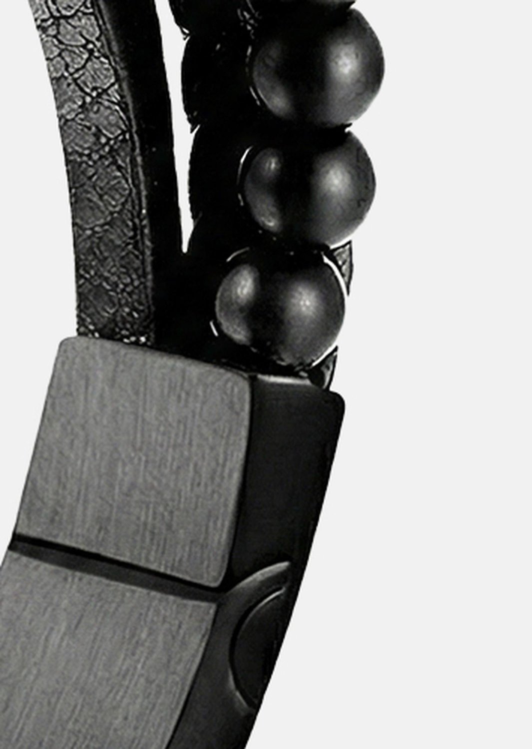 Lederarmband Noble Noir