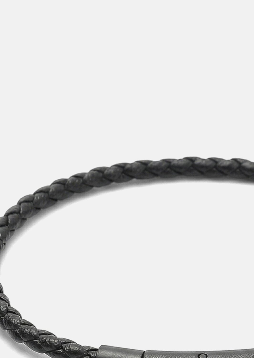 Lederarmband Obsidian Loop