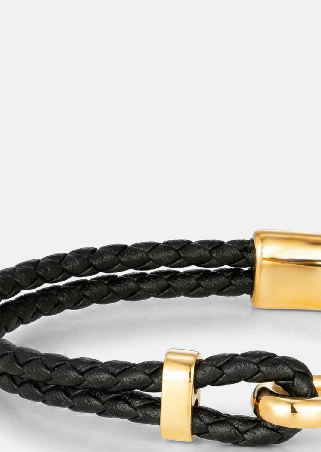 Lederarmband Cinder Crest