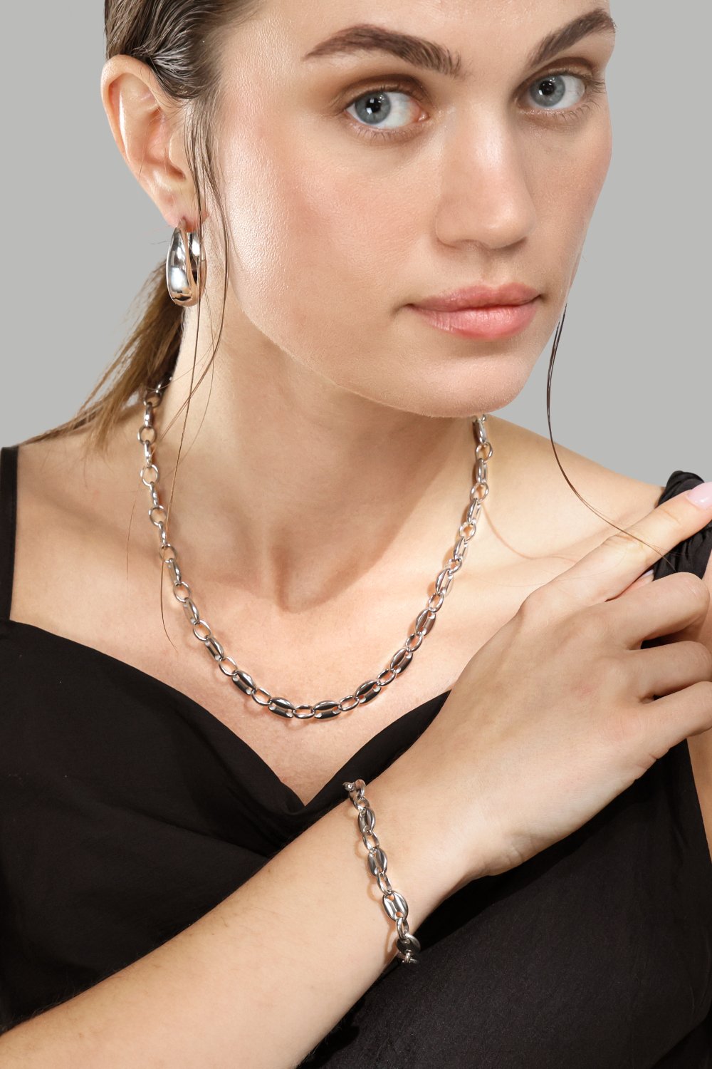 Armband Bold Chain – Versilbert