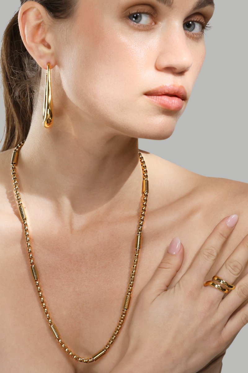 Ring Wave - 18k Vergoldet