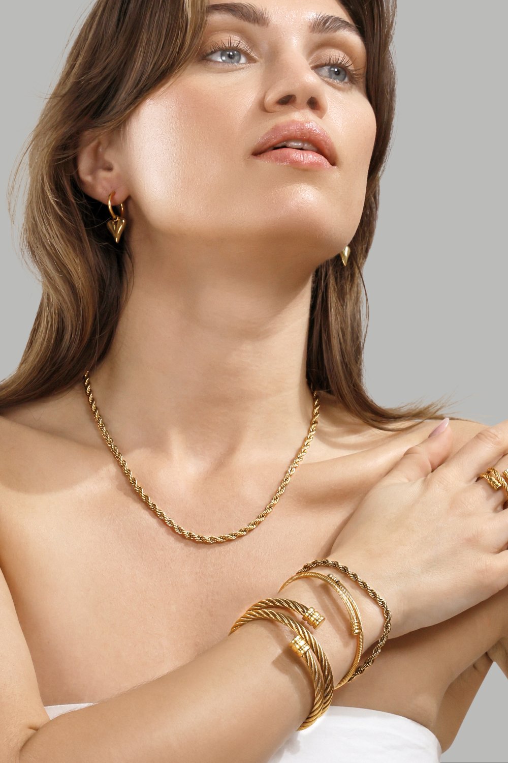 Armband Axis – 18k Vergoldet