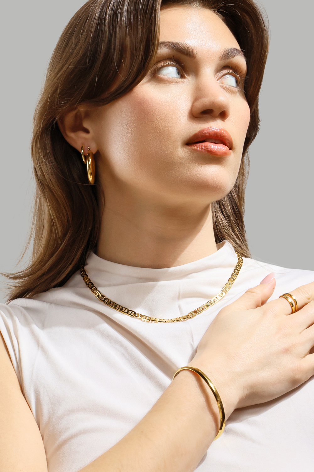 Apertura Ring - 18k Vergoldet