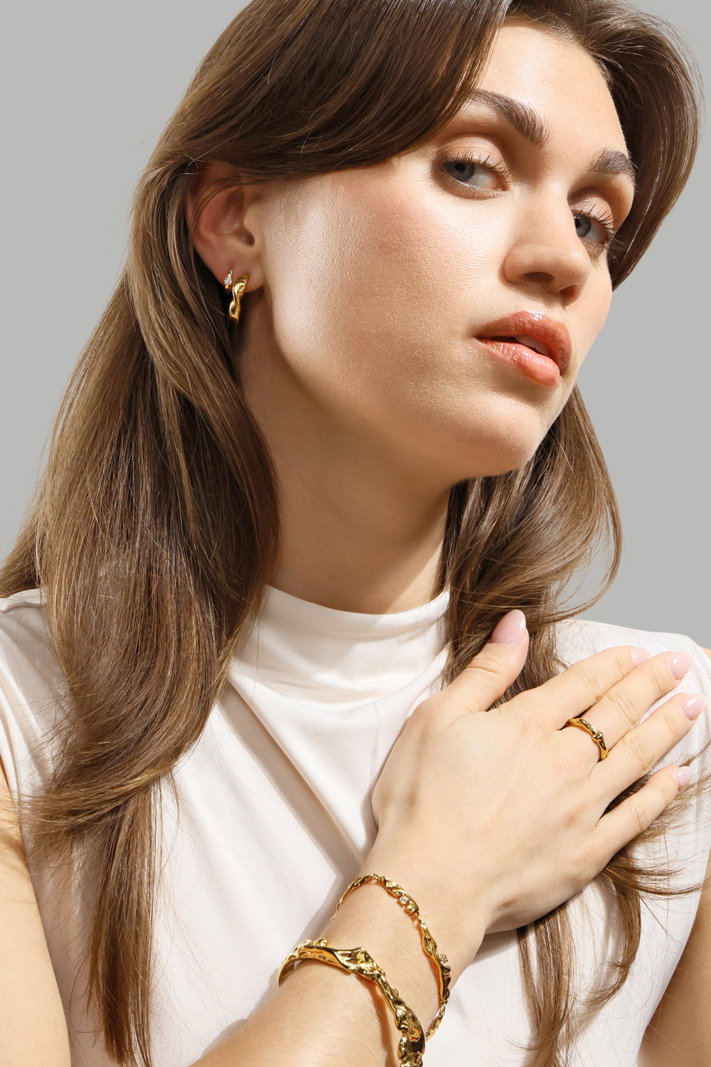 Lava Glow Armband - 18k Vergoldetes Armband