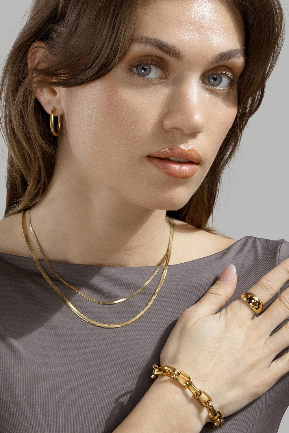 Boldura Ring - 18k Vergoldet