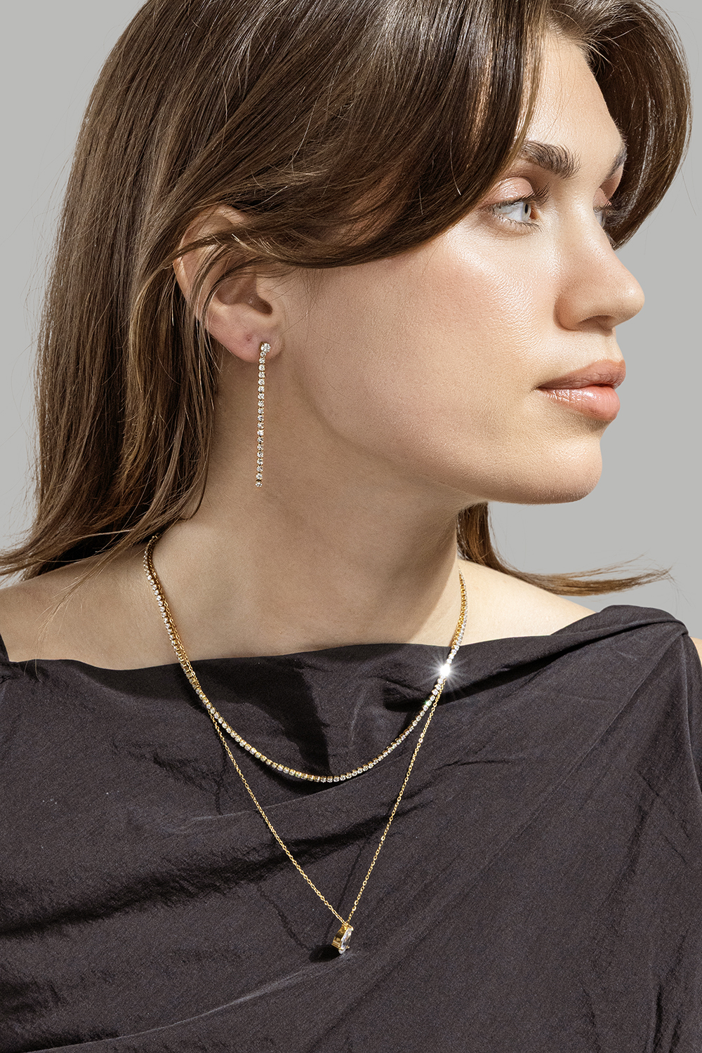 Halskette Lumina - 18k Gold Plated