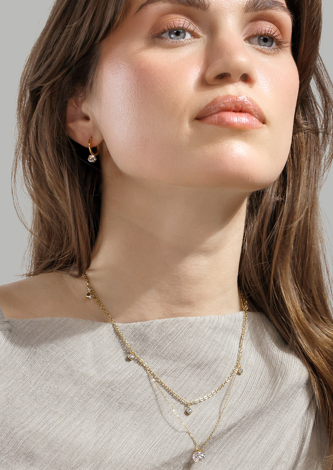 Olivia Halskette – 18k Vergoldet