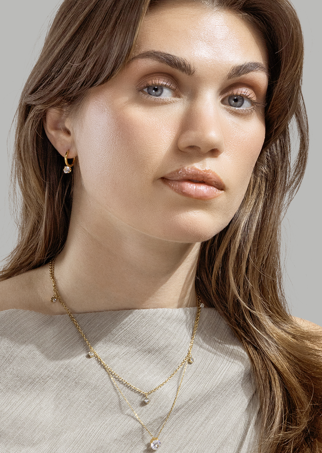 Olivia Halskette – 18k Vergoldet