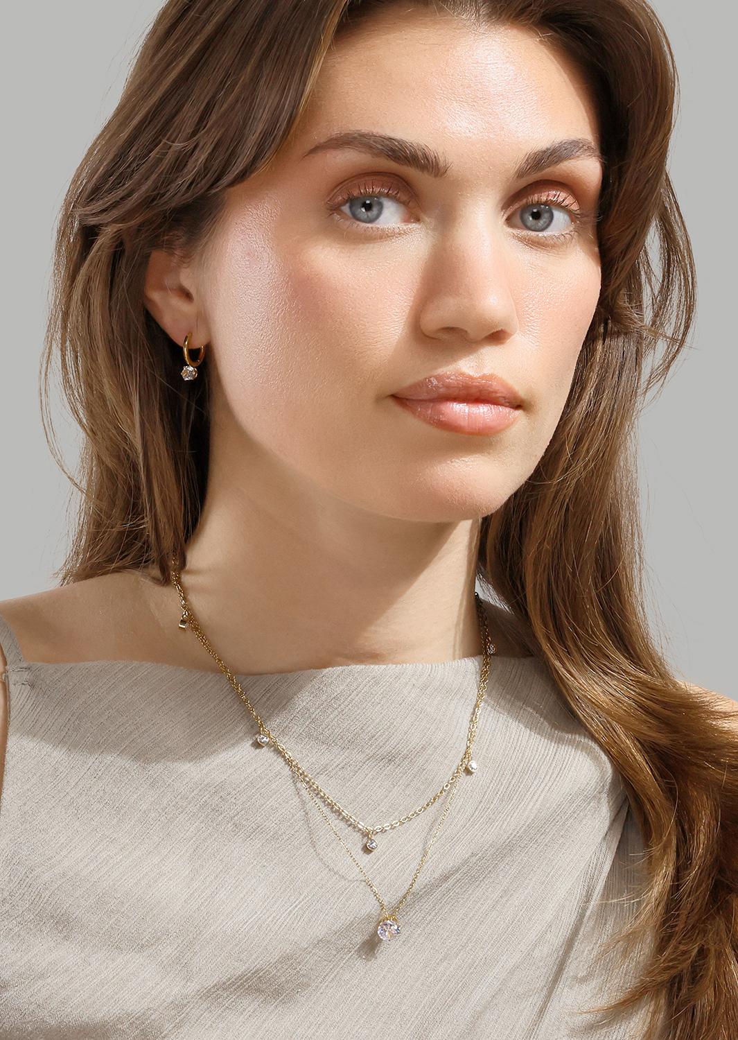 Olivia Halskette – 18k Vergoldet