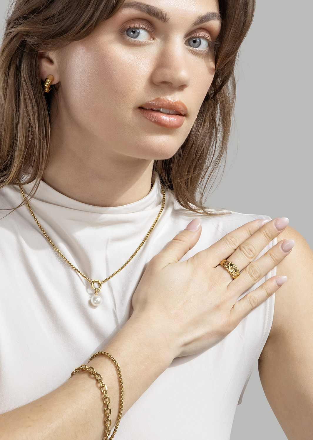 Armband Solid – 18k Vergoldet