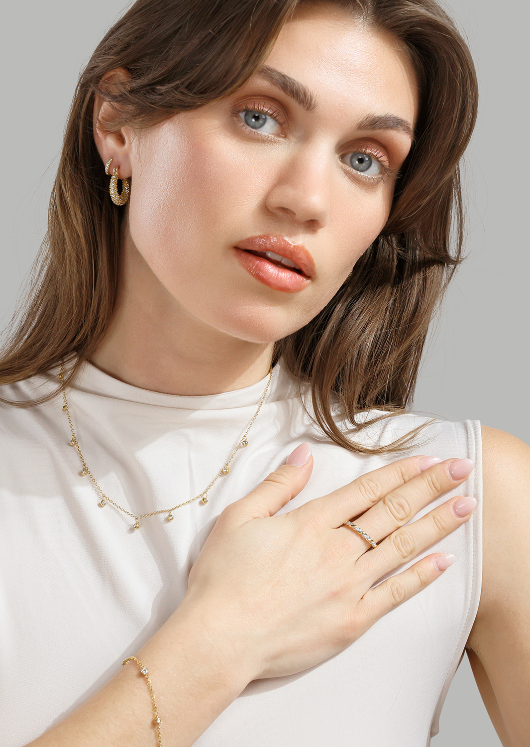 Celesta Ring - 18k Vergoldet