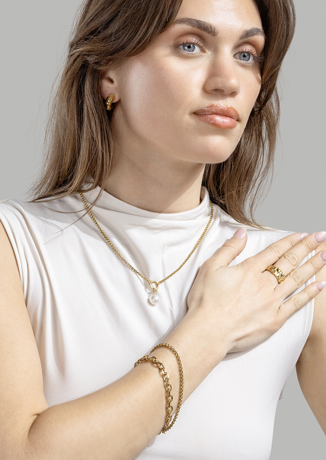 Armband Anchor – 18k Vergoldet