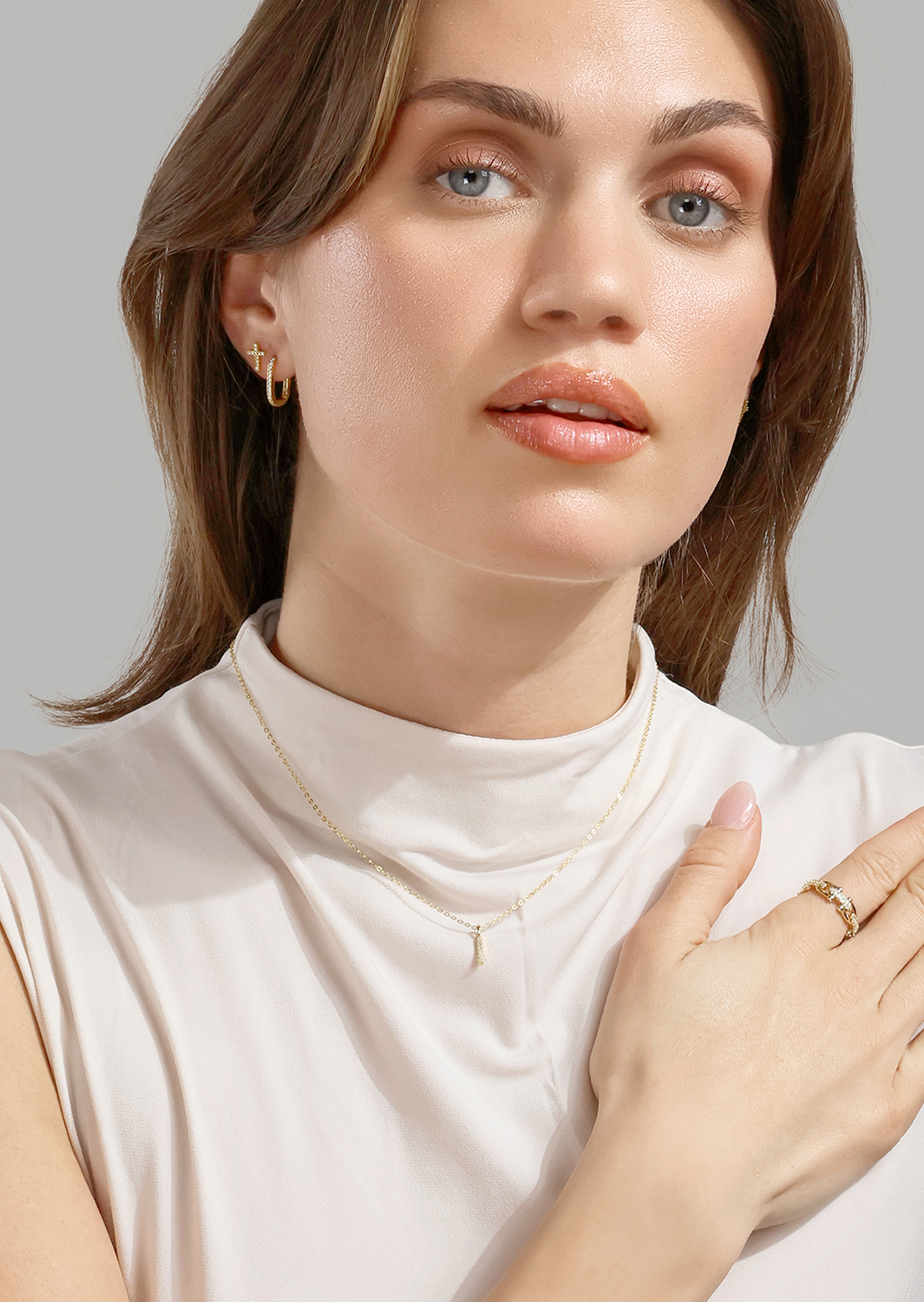 Ring Link Luxe - 18k Vergoldet