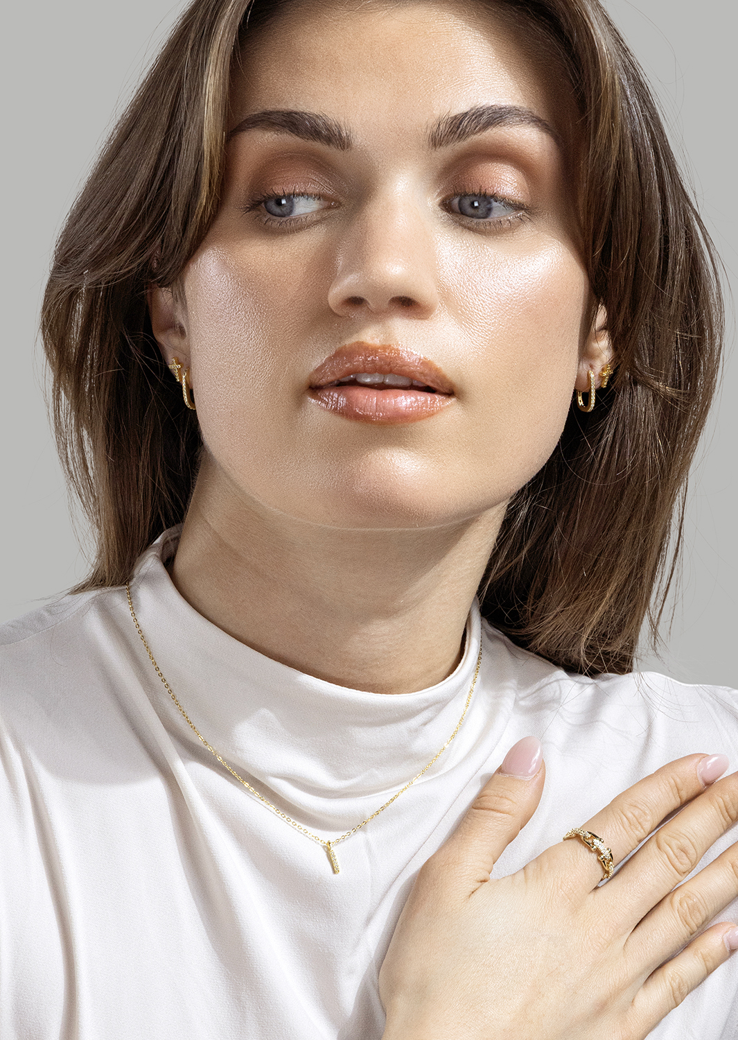 Luminare Ohrring - 18k Gold Plated