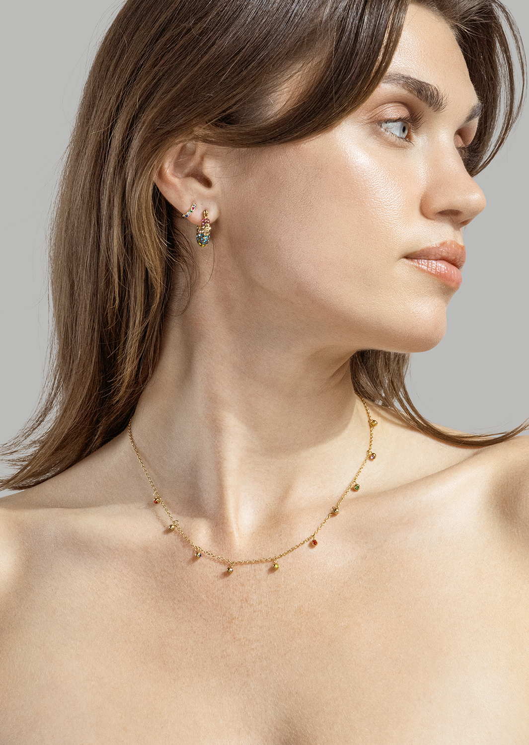 Prism Halskette – 18k Vergoldet